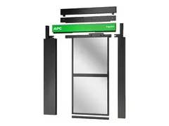 APC NetShelter - Radomsluttingsskyved&#248;r for rackkj&#248;lesystem enkelt - gulvmonterbar - svart