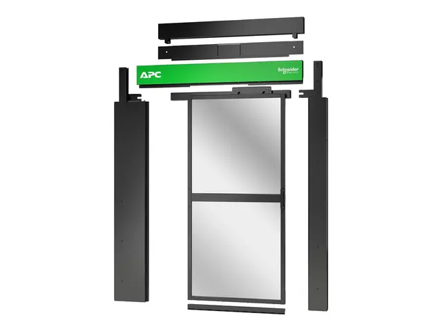 APC NetShelter - Radomsluttingsskyvedør for rackkjølesystem enkelt...