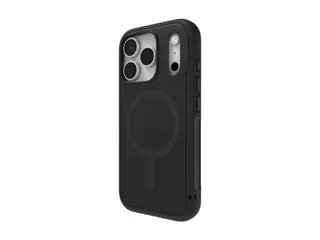 ZAGG Sedona Snap - Baksidedeksel for mobiltelefon MagSafe-samsvar - grafen - flom svart - for Apple iPhone 17 Pro