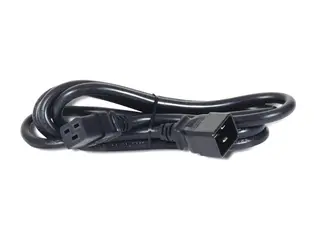 APC - Str&#248;mkabel - IEC 60320 C19 til IEC 60320 C20 4.57 m - svart - for P/N: SMT2200I-AR, SMT2200R2I-AR, SMT3000I-AR, SMT3000R2I-AR, SRT1500XLI, SRT2200XLI-KR