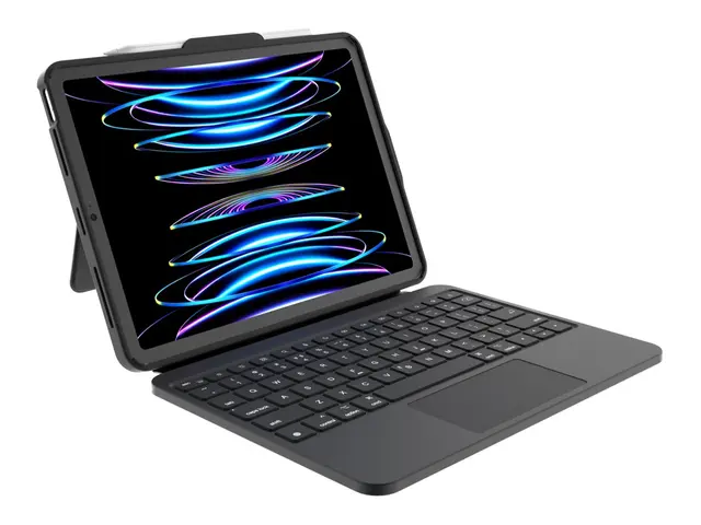 Deqster Prime - Tastatur og folioveske (keyboard) - med styrepute ...