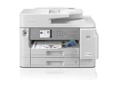 Brother MFC-J5955DW - Multifunksjonsskriver farge - ink-jet - A3/Ledger (medie) - opp til 25 spm (kopiering) - opp til 30 spm (trykking) - 600 ark - 33.6 kbps - USB 2.0, LAN, Wi-Fi(n), NFC, USB 2.0 vert