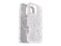 OtterBox Symmetry Core Series - Baksidedeksel for mobiltelefon MagSafe-samsvar - dryssing (hvit) - for Apple iPhone 16 Pro Max