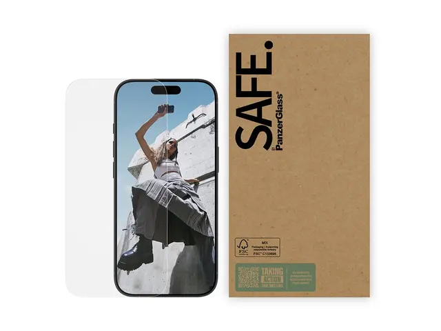 SAFE. by PanzerGlass - Skjermbeskyttelse for mobiltelefon ultrabre...