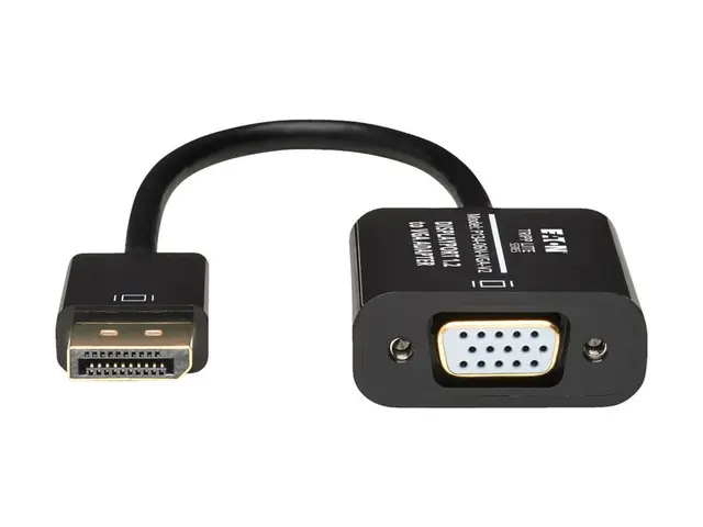 Eaton Tripp Lite Series 6in DisplayPort to VGA Adapter Active Conv...