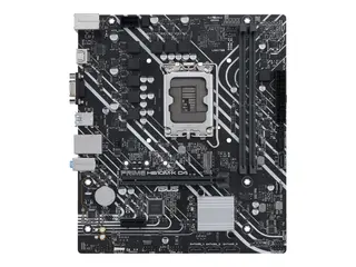 ASUS PRIME H610M-K D4 - Hovedkort micro ATX - LGA1700-sokkel - H610 Chipset - USB 3.2 Gen 1 - Gigabit LAN - innbygd grafikk (CPU kreves) - HD-lyd (8-kanalers)