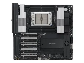 ASUS PRO WS WRX90E-SAGE SE - Hovedkort - SSI EEB AST2600 Socket sTR5 - AMD WRX90 Chipset - USB 3.2 Gen 1, USB-C 3.2 Gen 2x2, USB4 - Gigabit LAN - innbygd grafikk (CPU kreves) - HD-lyd (6-kanalers)