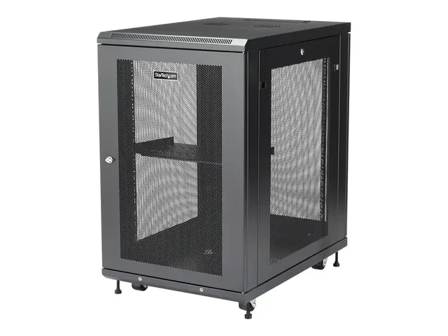 Startech 18U Server Rack Cabinet, 4-Post Adjustable Depth (2" to 3...