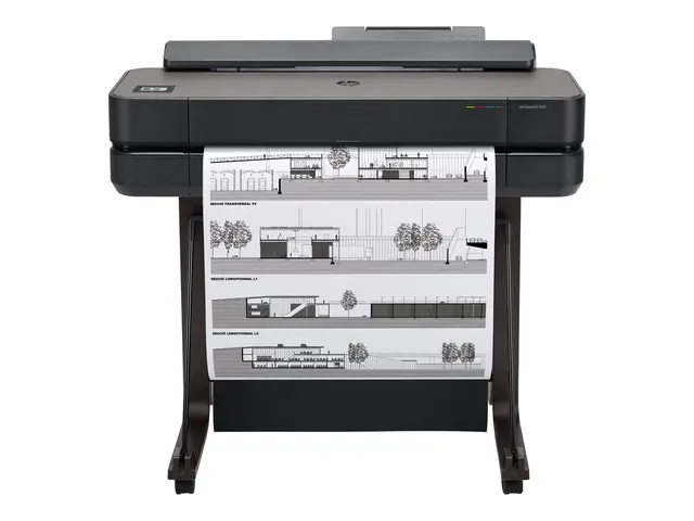 HP DesignJet T650 - 24" storformatsskriver farge ink-jet Rull A1 6...