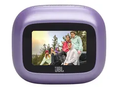 JBL LIVE Beam 4 - True wireless-hodetelefoner med mikrofon i øret - Bluetooth - aktiv støydemping - purpur