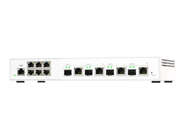 QNAP QSW-M2106-4C - Switch Styrt 6 x 2.5GBase-T + 4 combo 10 Gigab...