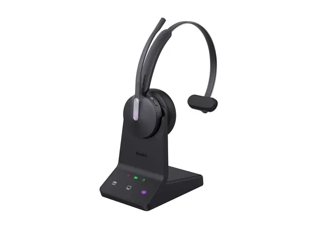Yealink WH64 Workstation Mono - Hodesett on-ear DECT / Bluetooth t...