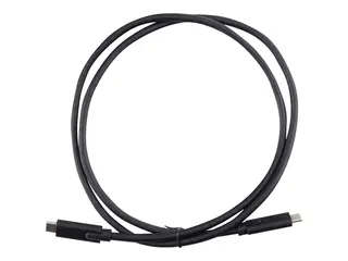 Targus - USB-kabel - 24 pin USB-C (hann) til 24 pin USB-C (hann) USB 3.1 Gen 2 - 5 A - 1 m - reversibel C-kontakt, 4K-st&#248;tte - svart
