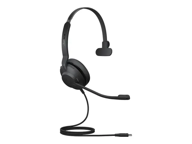 Jabra Evolve2 30 SE MS Mono - Hodesett on-ear kablet USB-C, USB-A ...