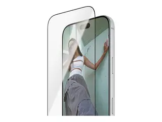 SAFE. by PanzerGlass - Skjermbeskyttelse for mobiltelefon bulk, ultra-bred passform - glass - rammefarge svart - for Apple iPhone 16 Pro, 17, 17 Pro, 18 Pro