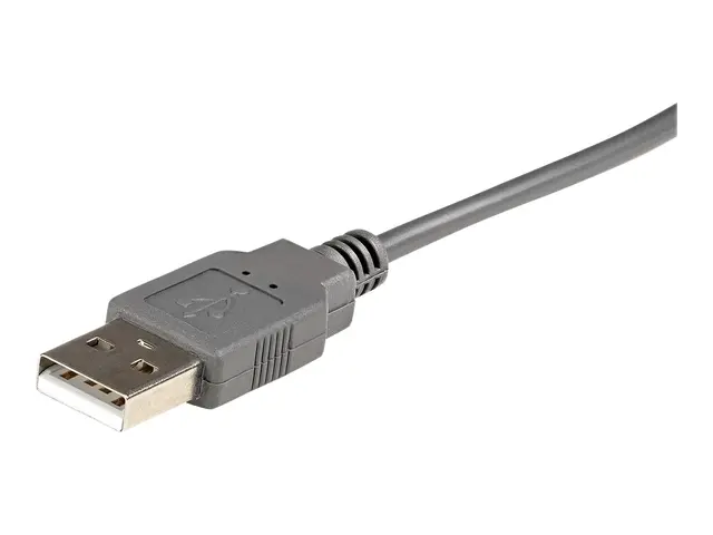 StarTech.com USB to Serial Adapter - 3 ft / 1m - with DB9 to DB25 ...