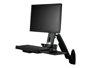 STARTECH WALL MOUNTED SIT STAND DESK FOR ONE MONITOR UP TO 24INADJUSTBL