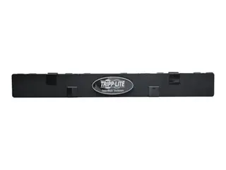 Eaton Tripp Lite Series Rack Enclosure Horizontal Cable Manager Steel w Finger Duct 1URM Rackkabelstyringspanel med deksel - svart - 1U - 19&quot;