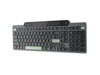Lenovo - Tastatur - selvladende - trådløs Bluetooth 5.1 - QWERTY - Norsk - svart - brun boks