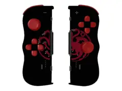 Lexip Game of Thrones - Targaryen Black Edition håndkonsoll - Bluetooth - rød, svart - for Nintendo Switch, Nintendo Switch OLED