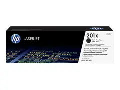 HP 201X - H&#248;y ytelse - svart - original - LaserJet tonerpatron (CF400X) - for Color LaserJet Pro M252dn, M252dw, M252n, MFP M277c6, MFP M277dw, MFP M277n