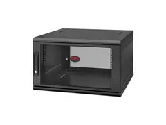 APC NetShelter WX AR106SH6 - Skap - veggmonterbar svart - 6U - 19"