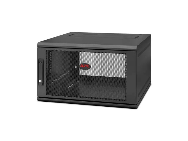 APC NetShelter WX AR106SH6 - Skap - veggmonterbar - svart - 6U - 19"
