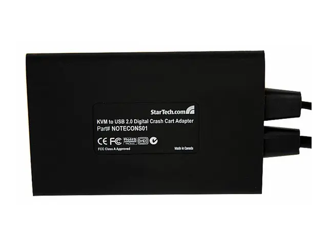 StarTech.com Crash Cart Adapter - 1920 x 1200 Portable Laptop USB ...