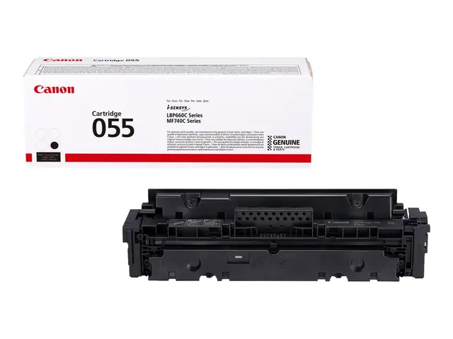 Canon 055 - Svart - original - tonerpatron - for imageCLASS LBP664...