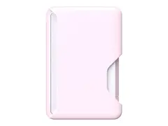 Speck - Visittkortboks for 3 kredittkort med klikkl&#229;s - MagSafe-samsvar - nimbus pink/pale violet