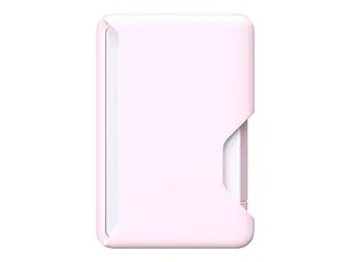 Speck - Visittkortboks for 3 kredittkort med klikkl&#229;s - MagSafe-samsvar - nimbus pink/pale violet