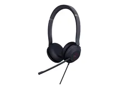 Yealink UH37 Dual - Hodesett - on-ear - kablet USB - lydisolerende - svart