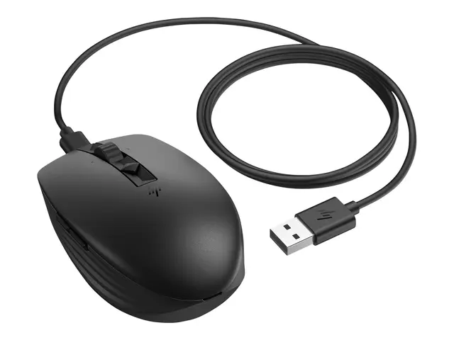HP 715 - Mus multi-enhet, oppladbar 7 knapper trådløs, kablet Blue...