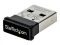 StarTech.com USB Bluetooth 5.0 Adapter, USB Bluetooth Dongle Receiver for PC/Computer/Laptop/Keyboard/Mouse/Headsets, Range 33ft/10m, EDR (USBA-BLUETOOTH-V5-C2) nettverksadapter - USB