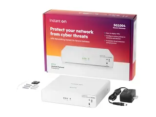 HPE Networking Instant On SG1004 Gateway - sikker - 4 porter - 1GbE