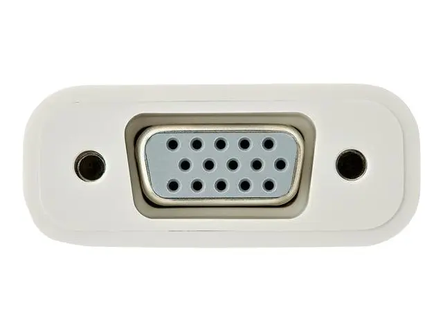 StarTech.com USB-C to VGA Adapter - White 1080p Video Converter Fo...