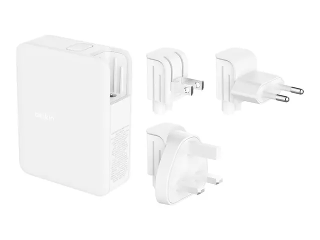 Belkin BoostCharge Pro - Strømadapter GaN-teknologi 140 watt Fast ...