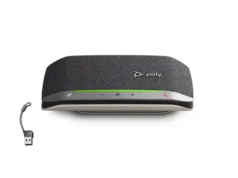 HP Poly Sync 20 - Smart høyttalertelefon Bluetooth - kablet, trådløs - USB-A, USB-C - svart - Zoom Certified