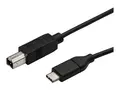 StarTech USB C to USB B Printer Cable - 10 ft / 3m USB C Printer Cable - USB C to USB B Cable - USB Type C to Type B (USB2CB3M) - USB type C-kabel - USB-C til USB-type B - 3 m