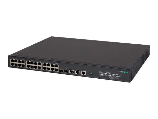 HPE FlexNetwork 5140 24G PoE+ 2SFP+ 2XGT EI - Switch - L3 - smart ...