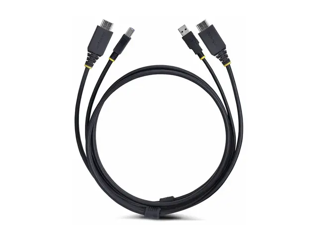 StarTech.com 10ft (3m) HDMI and USB 5Gbps KVM Cable - Tastatur / v...