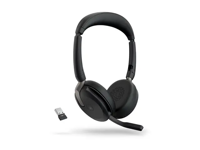 Jabra Evolve2 65 Flex MS Stereo - Hodesett on-ear Bluetooth trådlø...