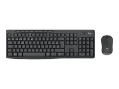 Logitech MK370 Combo for Business Tastatur- og mussett - tr&#229;dl&#248;s - Bluetooth LE - QWERTY - Nordisk (dansk/finsk/norsk/svensk) - grafitt