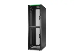 APC NetShelter SX Colocation - Rack skap 2 x 600W x 1070D mm, med sider - står på gulv - svart - 42U - 19" - TAA-samsvar