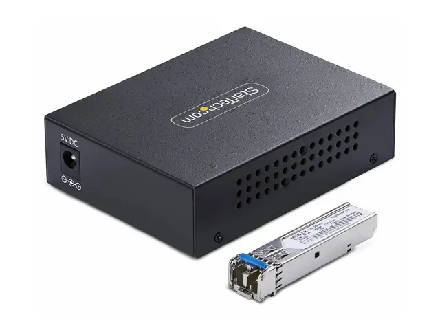 Startech - Fibermedieomformer 1GbE over fiberoptikk 10Base-T, 1000...