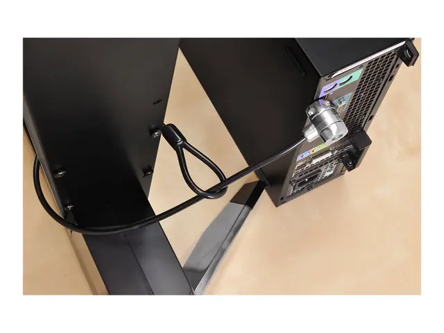 Ergotron CPU Lock Kit - Sikkerhetskabellås 9.5 cm for P/N: SV42-83...