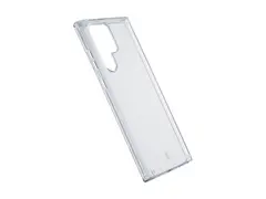 Cellular Line Clear Strong - Baksidedeksel for mobiltelefon gummi - gjennomsiktig - for Samsung Galaxy S25 Ultra