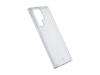 Cellular Line Clear Strong - Baksidedeksel for mobiltelefon gummi - gjennomsiktig - for Samsung Galaxy S25 Ultra