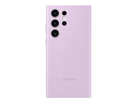 Samsung EF-PS918 - Baksidedeksel for mobiltelefon silikon - lavendel - for Galaxy S23 Ultra