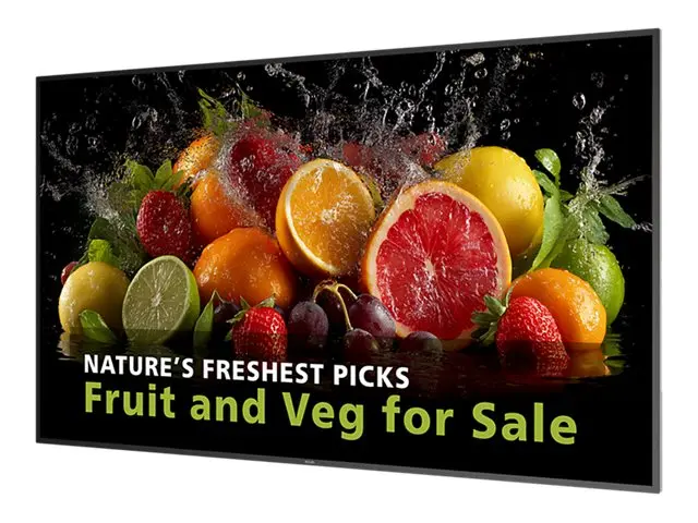 Philips 75BDL5050D - 75" Diagonalklasse (74.5" synlig) 5000 Series LED-bakgrunnsbelyst LCD-skjerm - intelligent skilting - Android - 4K UHD (2160p) 3840 x 2160 